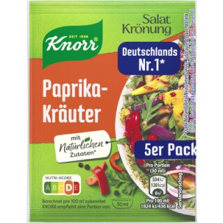 Knorr salad coronation paprika herbs