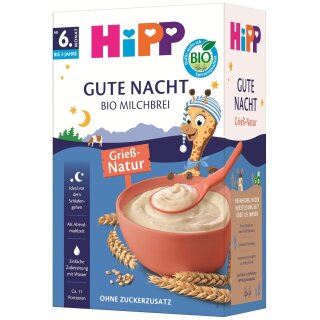 HiPP Bio-Milchbrei Kindergrieß