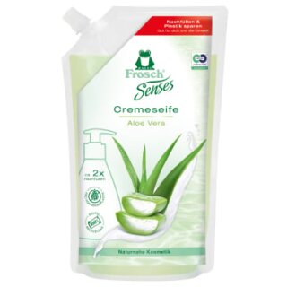 Frosch liquid soap aloe vera refill pack
