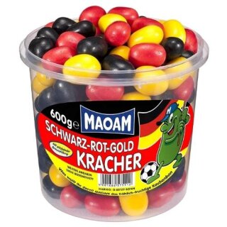 Maoam Kracher Black Red Gold