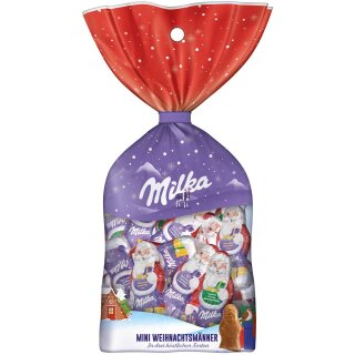 Milka Mini Weihnachtsmänner