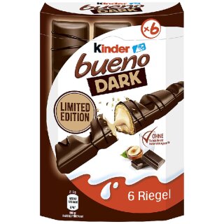 Kinder Bueno dark 6er Box
