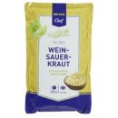 Mild Wein-Sauerkraut 500g