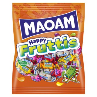  Haribo Maoam Happy Fruttis -175 g Bag : Gummy Candy