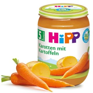 HiPP Karotten mit Kartoffeln (190g)