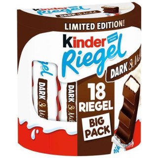 Kinder Riegel dark 18 bars limited edition