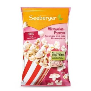Seeberger Mikrowellen Popcorn süss