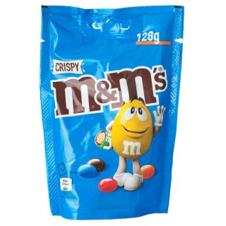 M&Ms Schokolinsen Crispy 128g