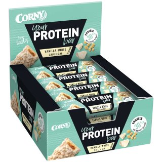 Corny Your Protein Bar - Vanilla White Crunch 12x45g