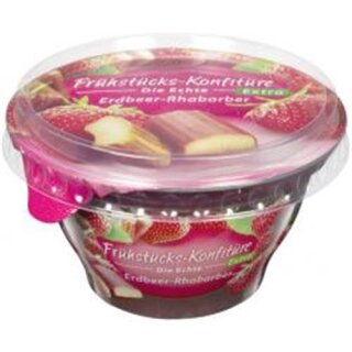 Zentis breakfast jam strawberry rhuber 200 g
