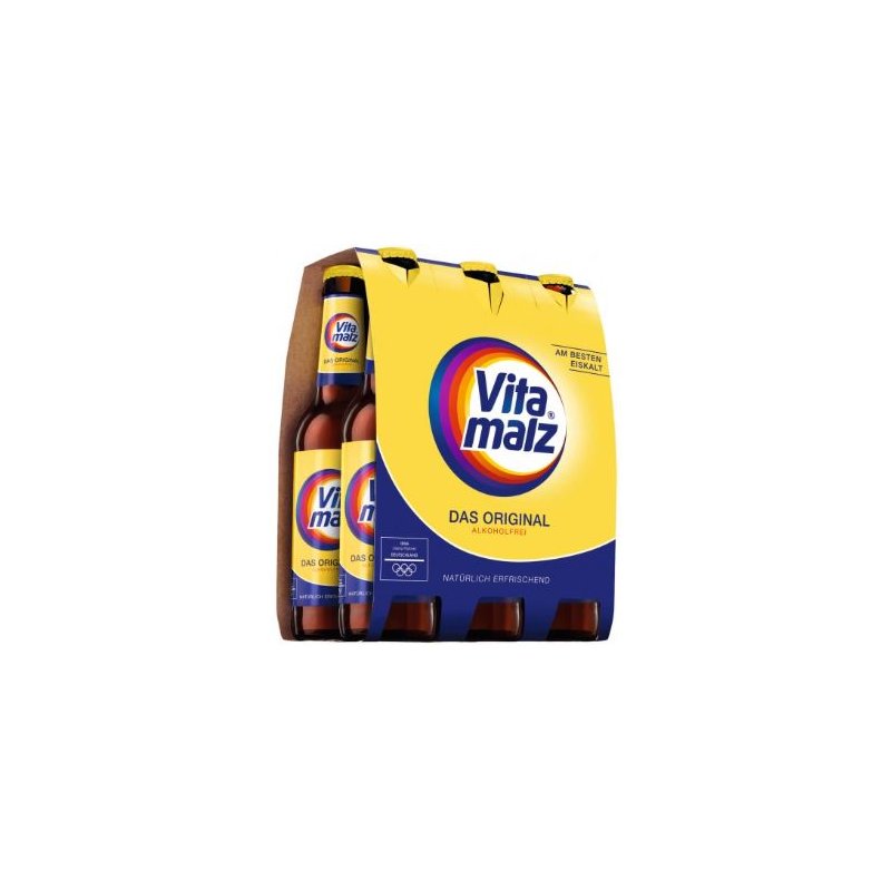 Vitamalz Malt Beer 6x0,33L – buy online now! Vitamalz – German Non-al ...