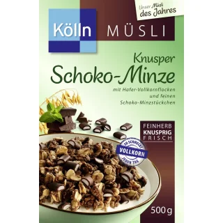 Kölln Müsli Knusper Schoko-Minze - limited edition