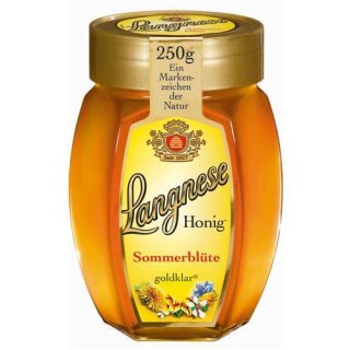 Langnese Honig Sommerblüte goldklar 250 g