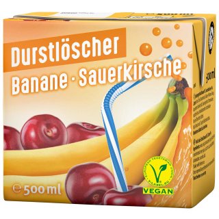 Thirst Quencher Banana-Cherry 0,5l