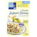 Kölln Knusper Müsli Joghurt Zitrone