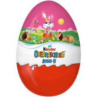 Kinder Maxi Chocolate Egg Classic XXL rose