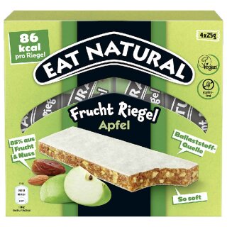 Eat Natural Apple Fruit Bar 4x25g