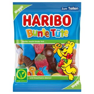 Haribo Bunte Tüte veggie 175g