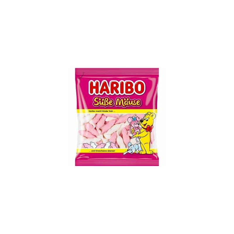 Haribo Süße Mäuse 175g – Jetzt bestellen! Haribo – Deutsch Bonbons ...