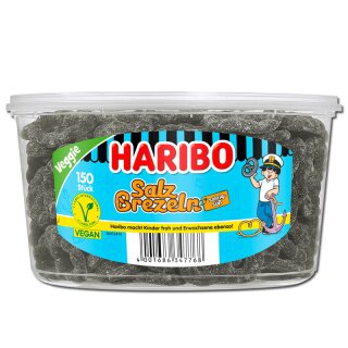 Haribo Salt Pretzels Licorice 150pcs