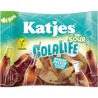 Katjes ColaLife Sour 195g