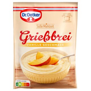 Grießbrei Vanille