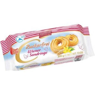 Coppenrath Wiener Sandringe Zuckerfrei 200g