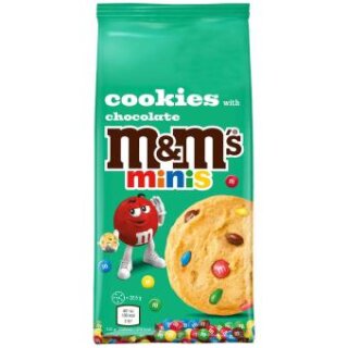M&M´s Cookies with Chocolate Minis 180g