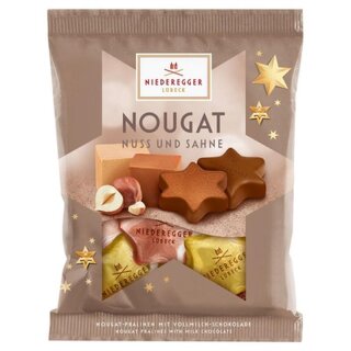 Niederegger Nougat Sterne Nuss & Sahne 87g