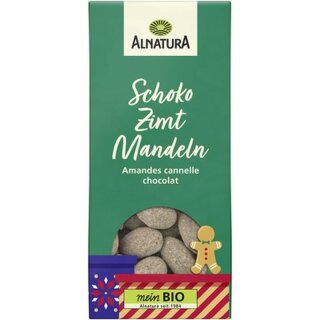 Alnatura Bio Schoko Zimt Mandeln 100g