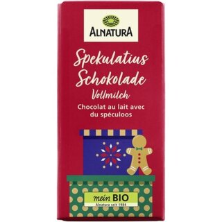 Alnatura Bio Spekulatius Schokolade 100g