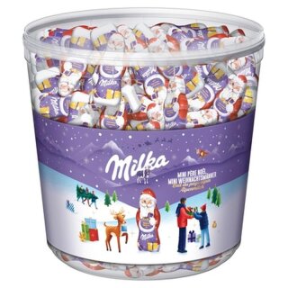 Milka Mini Santas Alpine Milk 1.54kg