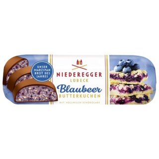 Niederegger Marzipan Loaf of the Year 2026 Blueberry Butter Cake 125g
