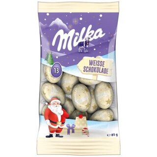 Milka Christmas Balls White 81g