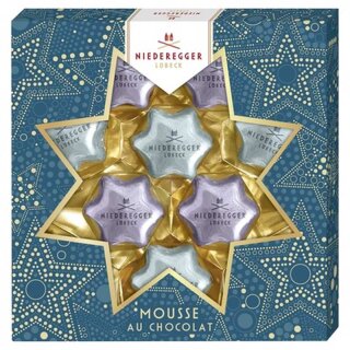 Niederegger Praline Stars Mousse Duo 125g