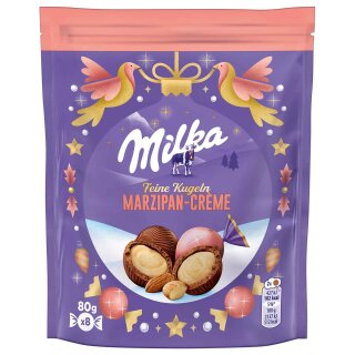 Milka Feine Kugeln Marzipan-Crème 80g