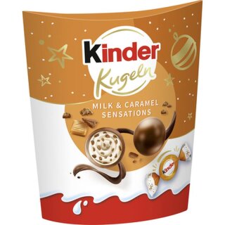 Kinder Balls Milk and Caramel Sensation 90g
