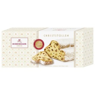 Niederegger Christmas Stollen Gold 750g