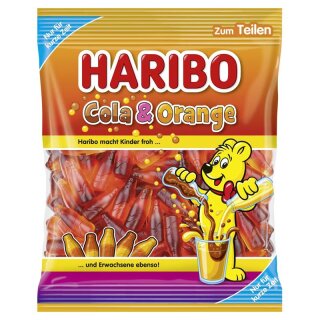 Haribo Cola & Orange Fruchtgummi 175g