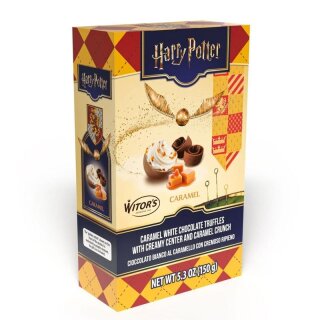 Harry Potter Golden Snitch White Chocolate Caramel Truffles Witors 150g