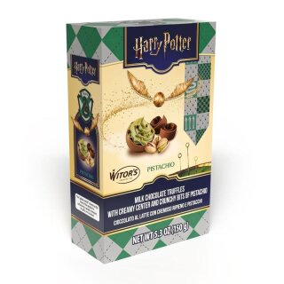 Harry Potter Golden Snitch Milk Chocolate Pistachio Truffles Witors 150g