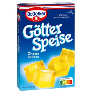 Dr. Oetker jello lemon