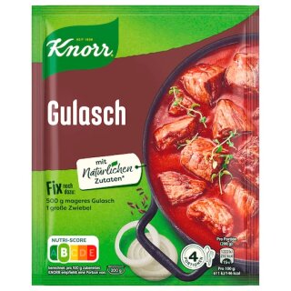 Knorr Fix für Gulasch